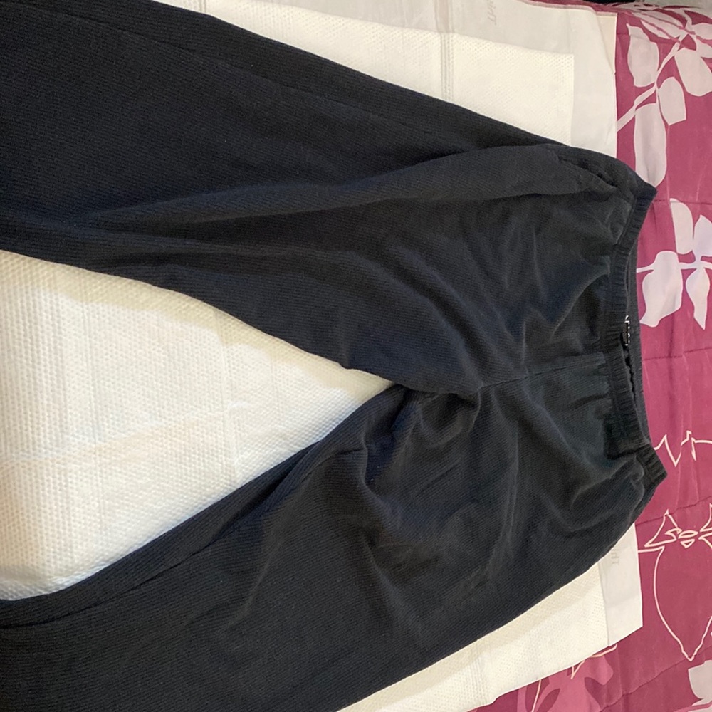 New York and Company, black wool pants, light wool size large